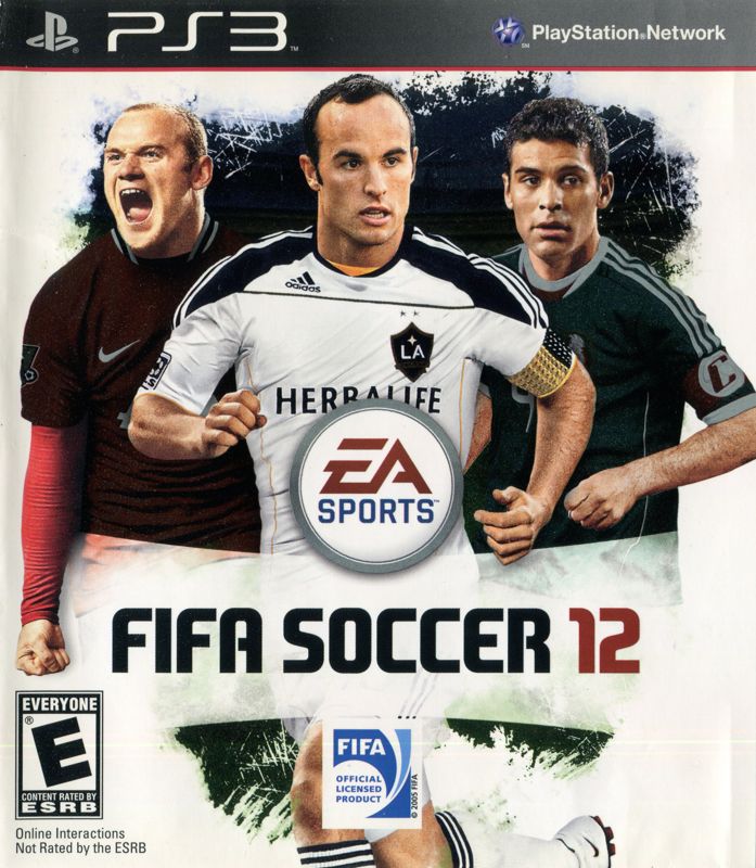 FIFA Soccer 12 box art for Xbox 360